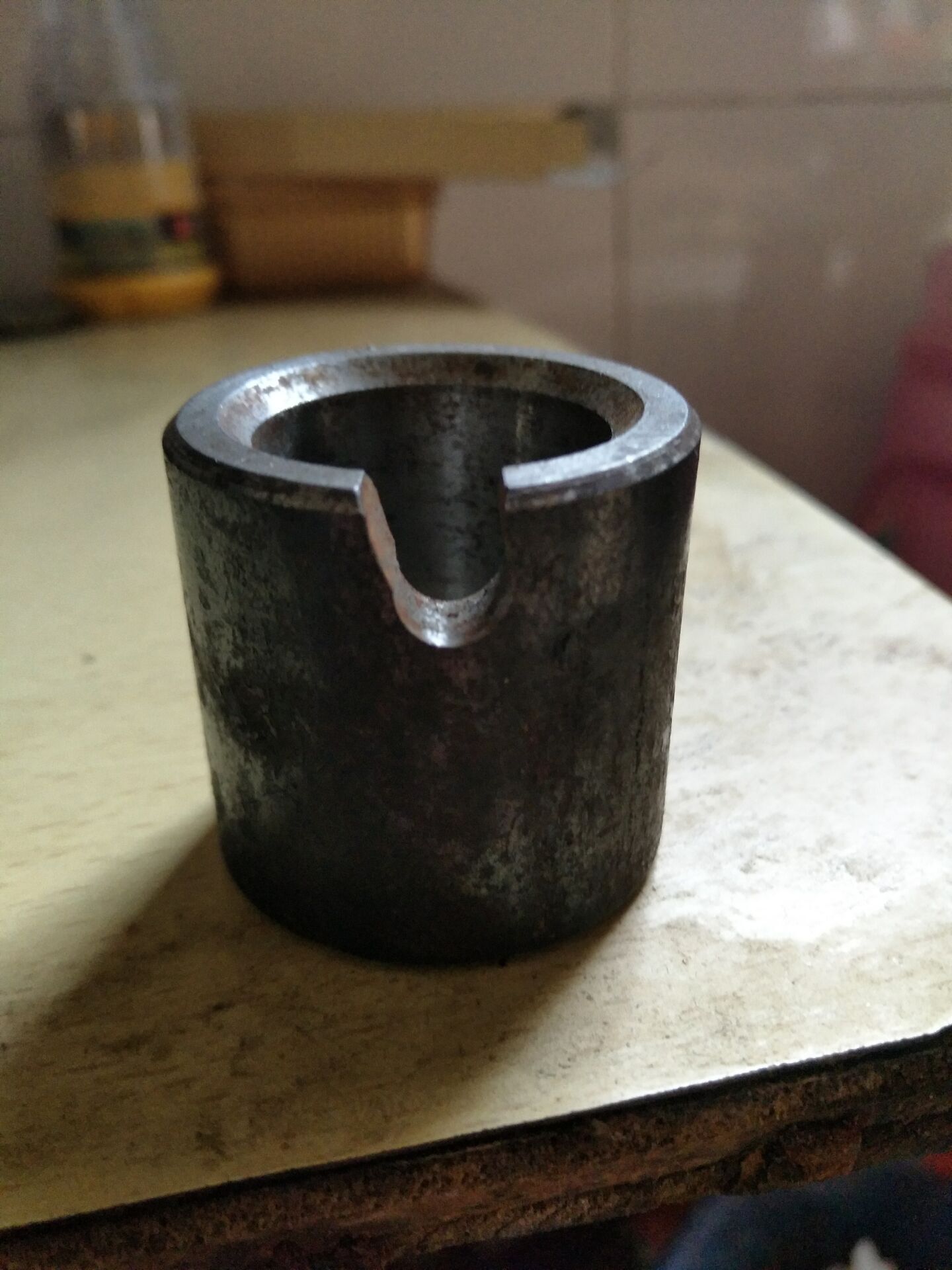 采用CKX6146C-Ｙ（排刀帶Y軸車(chē)銑復(fù)合機(jī)）免費(fèi)幫南海陳祥明老板制作車(chē)屑件樣品的樣品