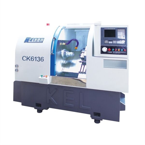 CKX6136C—C∠45斜床身 (排刀型帶端銑側(cè)銑動力頭）車銑復合數(shù)控車床—標準配置