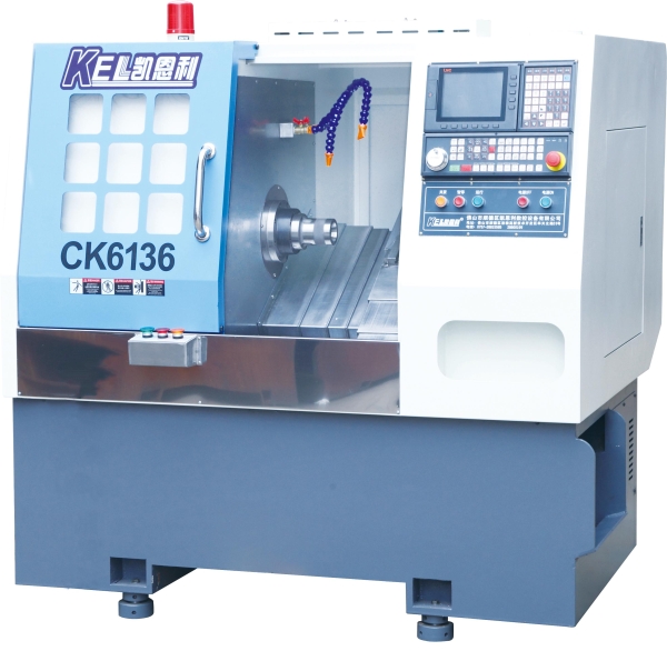 CK6136A ∠30 斜床身排刀式數(shù)控車床（高配置 排刀機）