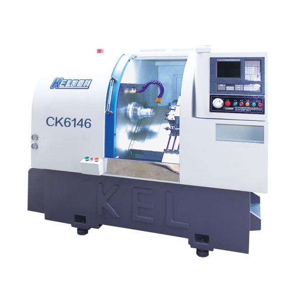 CKX6146C—C∠45斜床身 (排刀型帶端銑側(cè)銑動力頭）車銑復合數(shù)控車床—高配置NO2