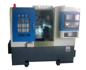 CK6136B ∠30斜床身排刀式 數(shù)控車床（高配置 排刀機）