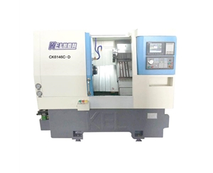 CKX6146C-D∠45斜床身數(shù)控車(chē)床(標(biāo)準(zhǔn)刀塔機(jī)）—標(biāo)配 高配置?